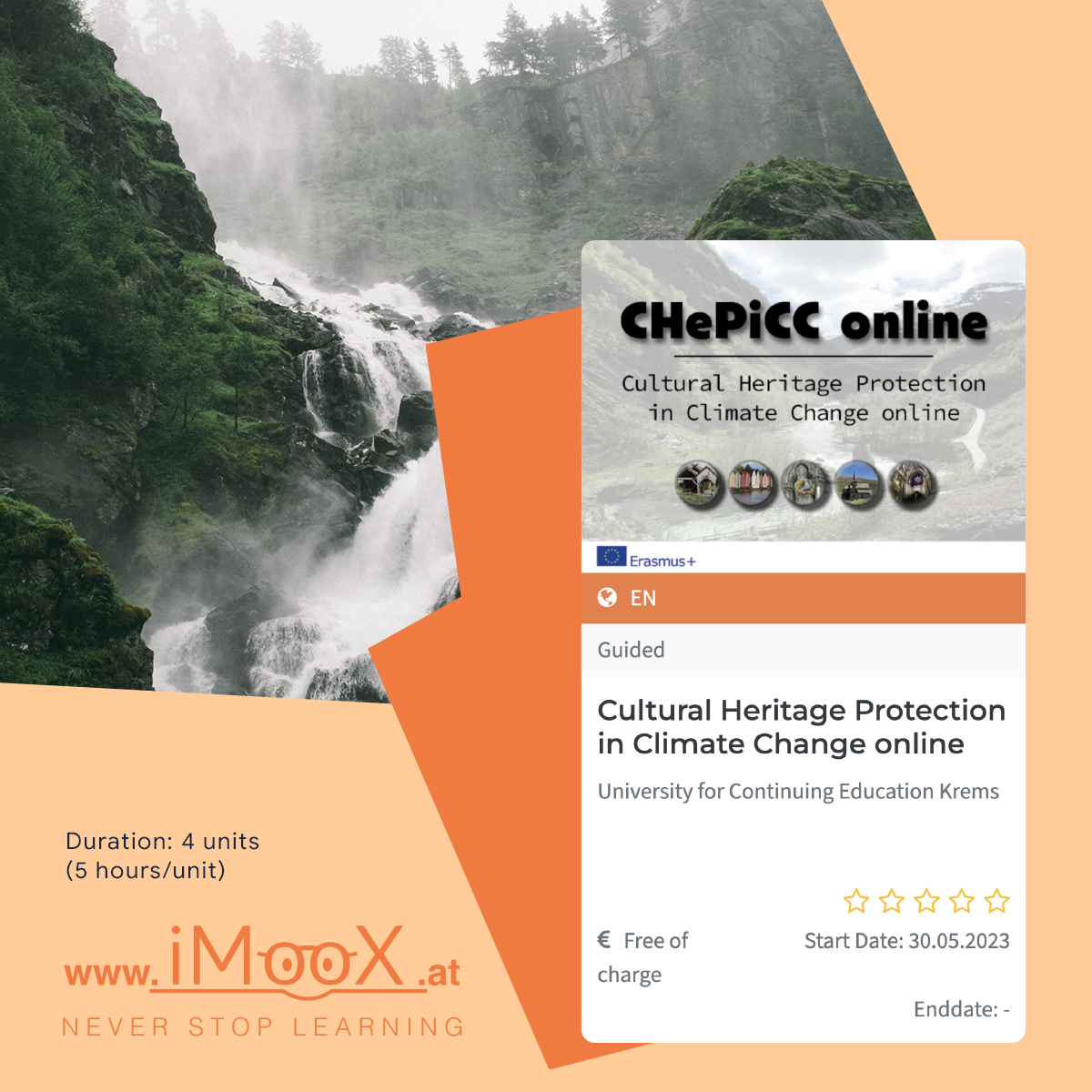 The aim of this MOOC, which starts today, is to emphasize the significance of cultural heritage ...
