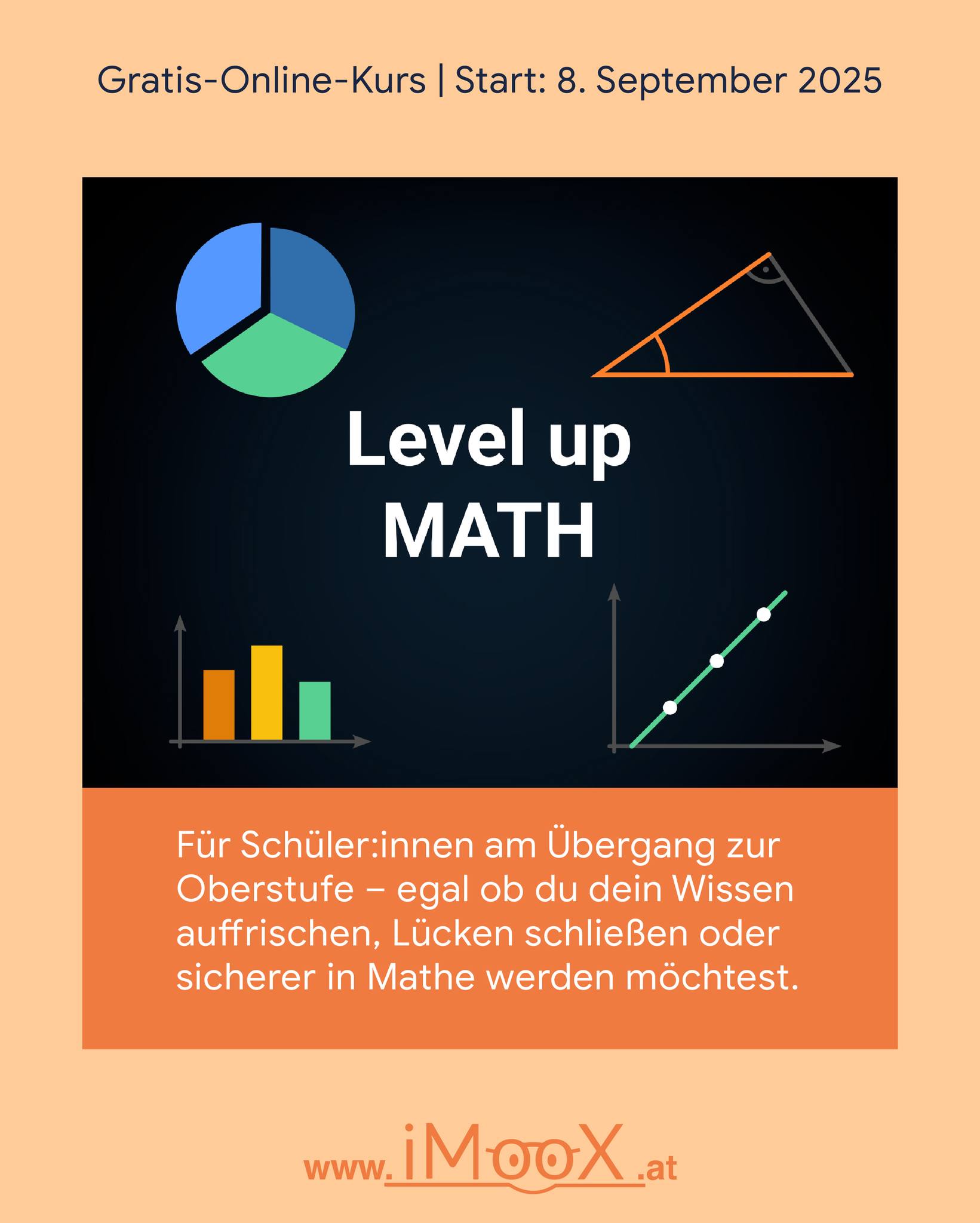 📚 Ready für die Oberstufe in Mathe?
🚀 Dann haben wir den Kurs für dich: Level up Math - Dein ...
