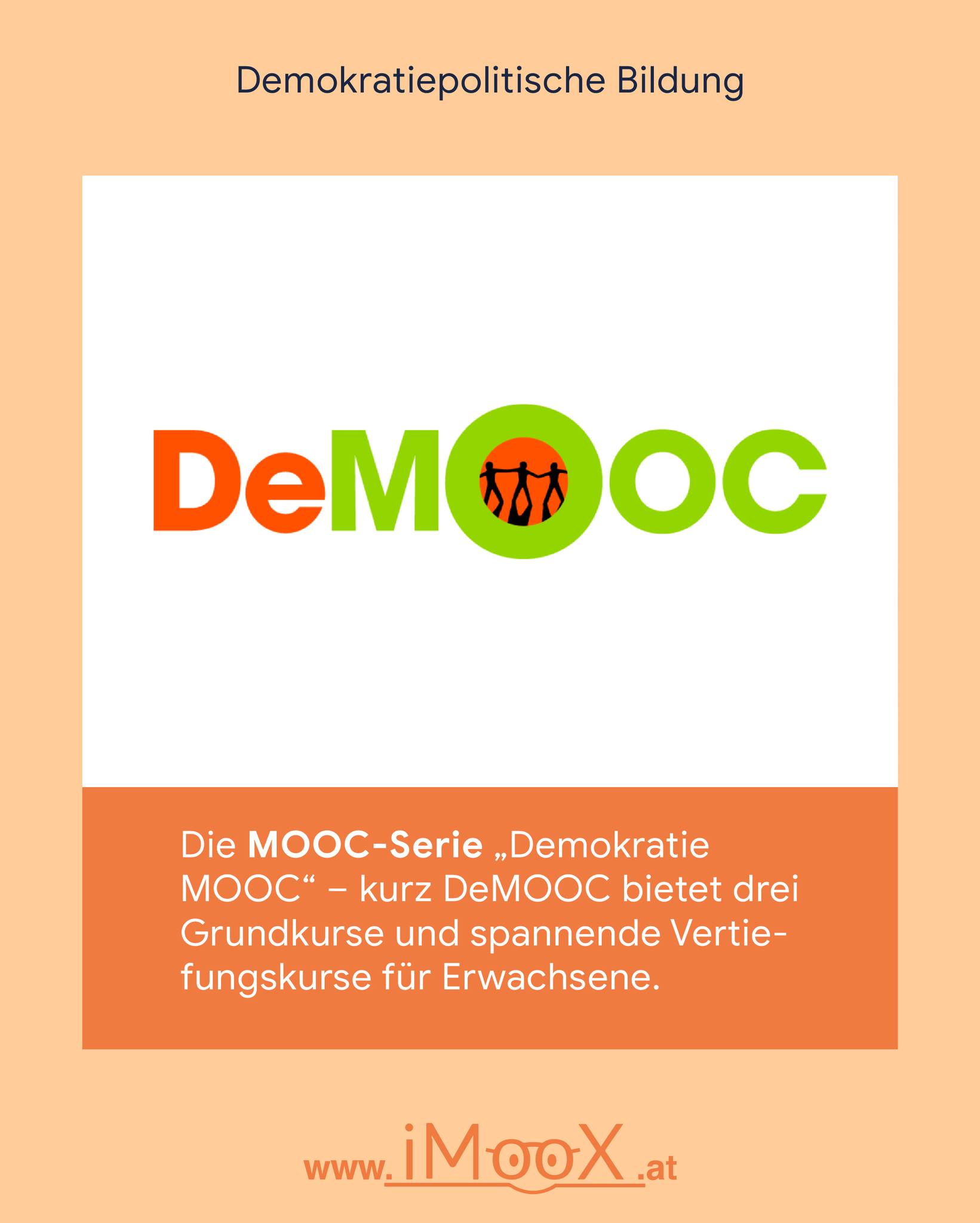 🌟 Jetzt neu: MOOC-Serie „Demokratie MOOC – Demokratiepolitische Bildung für Erwachsene“ 🌟...