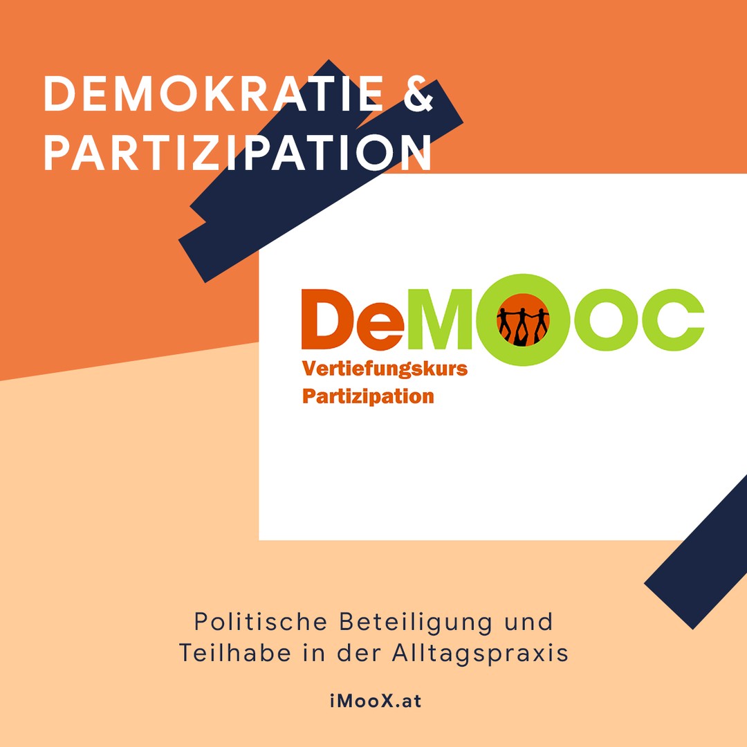 Der HEUTE startende MOOC „Demokratie und Partizipation – Politische Beteiligung und Teilhabe in ...