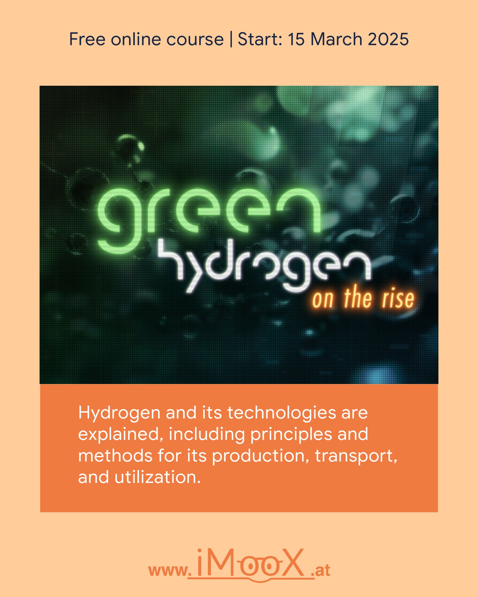 🌱 NEW MOOC: Green hydrogen on the rise 🌱

Hydrogen is a true all-rounder: It can be used as an ...