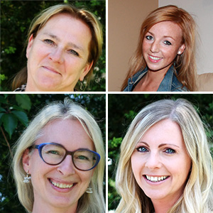 Doris Eglseer, Christa Lohrmann, Sandra Schüssler, Melanie Kormann