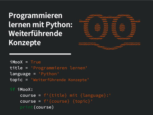 Programmieren lernen mit Python: Weiterführende Konzepte